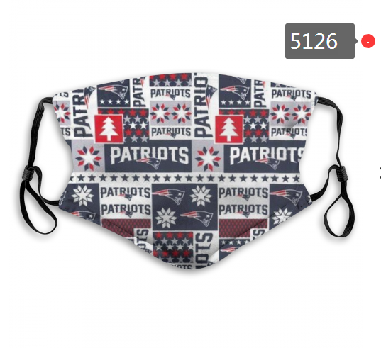 2020 NFL New England Patriots #7 Dust mask with filter